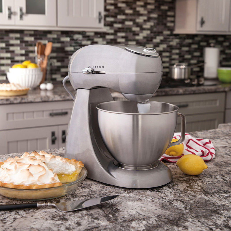 Hamilton Beach Eclectrics® Sterling AllMetal 12 Speed Stand Mixer & Reviews Wayfair